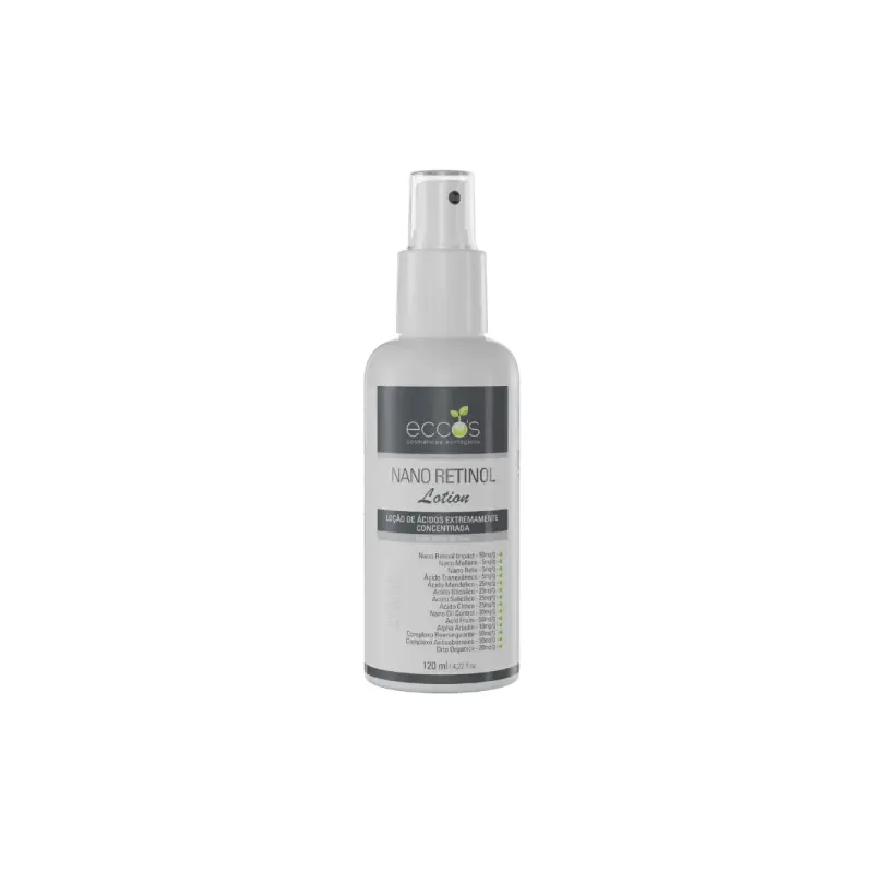 Loção Clareadora PROFISSIONAL- Nano Retinol Lotion 120ml
