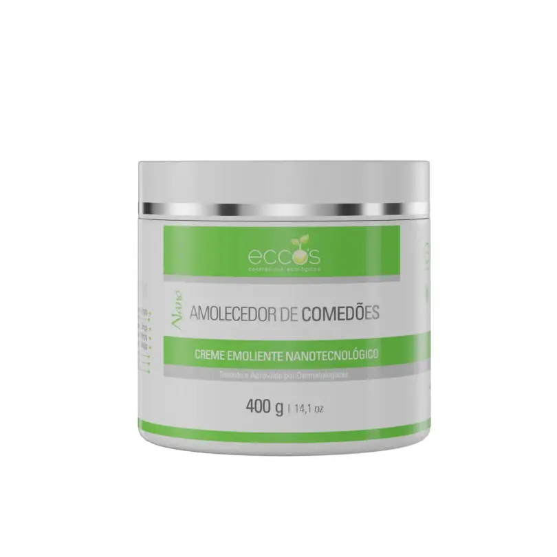 Creme Emoliente Nano Amolecedor de Comedões 400g