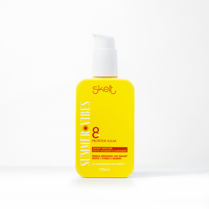 Protetor Solar com Instant Bronzer