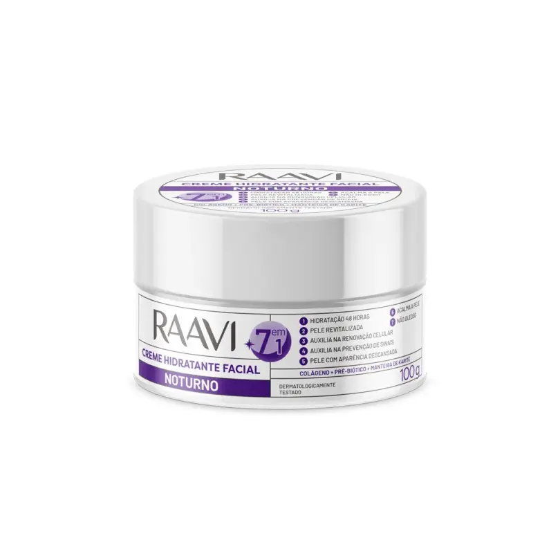 Creme Hidratante Facial Noturno
