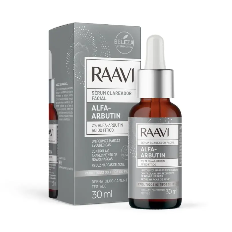 Sérum Facial Clareador Alfa-Arbutin