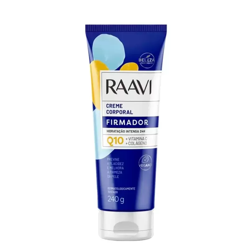 Creme Firmador Q10 Raavi 240g