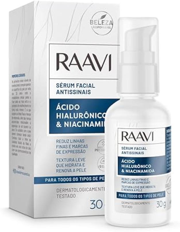 Sérum Facial Antissinais Raavi 30g