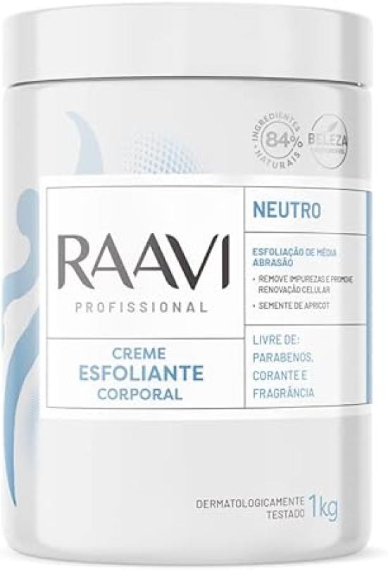 Creme Esfoliante Neutro Raavi 1kg